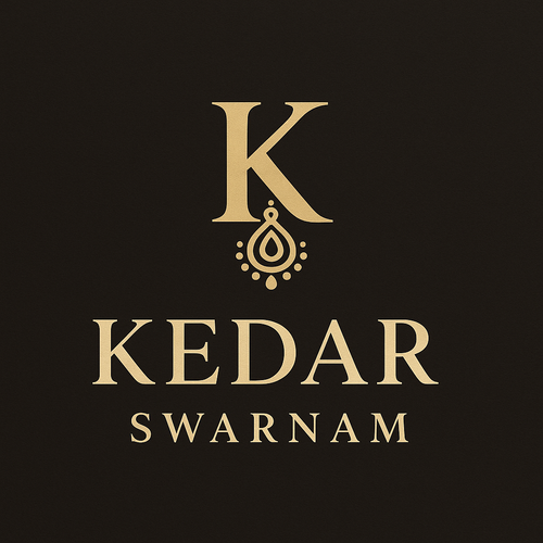 Luxury Diamond-Cut Choker Necklace with Matching Earrings – Kedar Swarnam Signature Collection